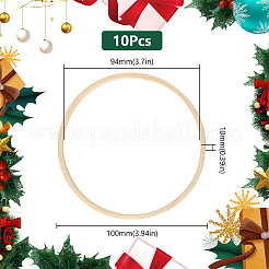 Бамбуковые кольца&nbsp;LS-FIND-WH0110-744