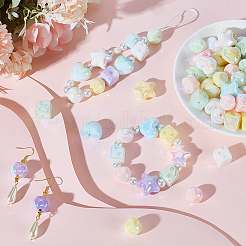 4 стиль УФ-покрытие акриловые бусины&nbsp;MACR-PH0001-84