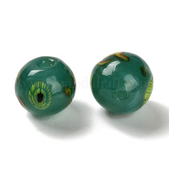 Ручной непрозрачные бусины&nbsp;LAMP-C016-04B-07