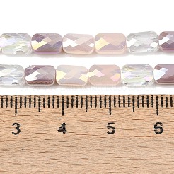 Стеклянные бусины с гальваническим покрытием &nbsp;EGLA-D300-05-09