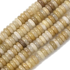 Природный Топаз нефрита бисер нитей&nbsp;G-G329-A08-3x8mm