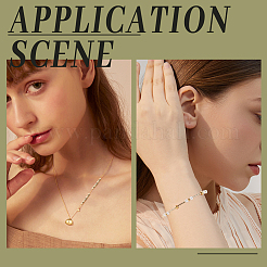 Стойки обшивки латунные бусины&nbsp;KK-DC0002-48