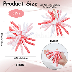 Самоклеящийся полиэстеровый орнамент&nbsp;DIY-WH20001-83H