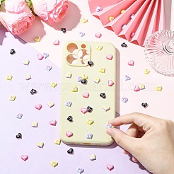 Кабошоны из смолы 100шт 5 цветов&nbsp;MRMJ-CJ0001-31