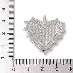 Латунные микро проложить кубического циркония подвески&nbsp;KK-P294-15P