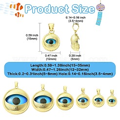 6 шт. 6 подвески из латунной смолы&nbsp;KK-CJ0014-19