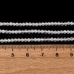 Природных кристаллов кварца бисер нитей&nbsp;LS-G-L629-B07-2mm