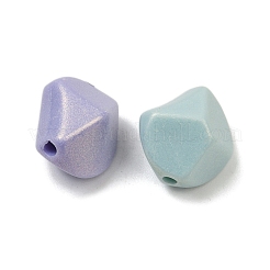 Непрозрачные акриловые бусины с УФ-покрытием&nbsp;OACR-B031-35