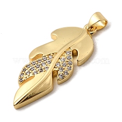 Латунные микро проложить кубического циркония подвески&nbsp;KK-I360-005G-01