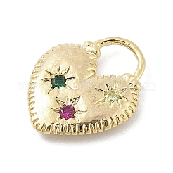 Латунные микро проложить кубического циркония подвески&nbsp;LS-KK-S514-04C-G