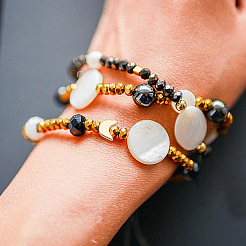 40шт 2 стильные латунные бусины&nbsp;KK-GO0001-04