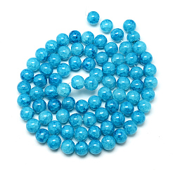 Выпечки окрашенные нити шарик хруст стекла&nbsp;DGLA-Q023-8mm-YS77