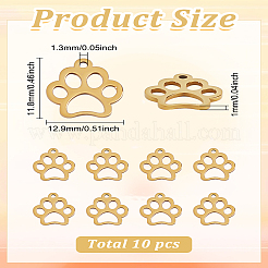 10 шт. подвески из нержавеющей стали 304&nbsp;STAS-LP0003-32