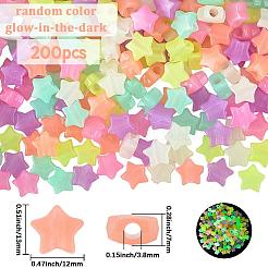 2 пакетик светящихся пластиковых бусин&nbsp;KY-SP0001-65A