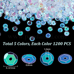 3 комплект непрозрачных акриловых бусин с УФ-покрытием&nbsp;FIND-GA0006-56