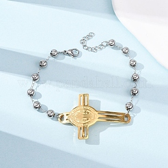 Браслеты из нержавеющей стали 304 для женщин&nbsp;LS-BJEW-Z156-01GP