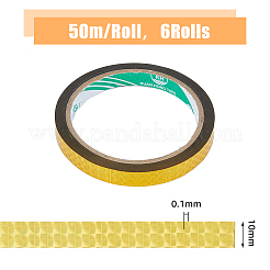 Лазерный блестящий бопп пластиковый альбом для вырезок декоративные клейкие ленты&nbsp;AJEW-WH0515-20B