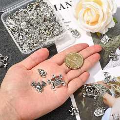 100шт 10 стиля подвески из сплава в тибетском стиле&nbsp;SKUL-CJ0001-01