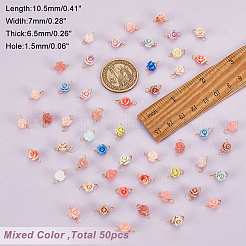 5 шт. подвески-коннекторы из синтетического коралла&nbsp;FIND-GA0004-11