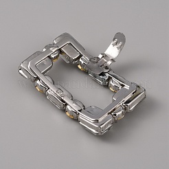 Украшение обуви из сплава со стразами&nbsp;AJEW-WH0248-222