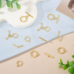 10 шт. 2-х стилевые латунные застежки-тоглы&nbsp;FIND-TA0008-44B