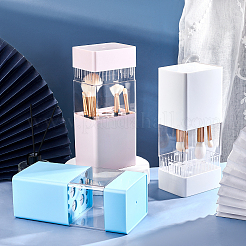 Абс с пластиковым контейнером для хранения косметической щетки AJEW-WH0168-18B