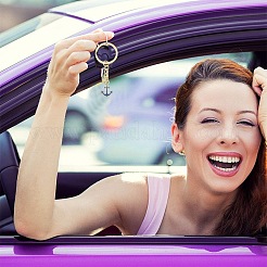 24 шт. 6 стильных эмалевых брелока из сплава&nbsp;KEYC-YW00232