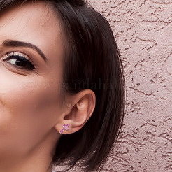 1шт силиконовая форма для сережек своими руками&nbsp;DIY-MP0001-07