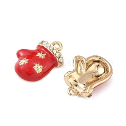 Рождественские эмали сплава подвески&nbsp;ENAM-I073-02G-01