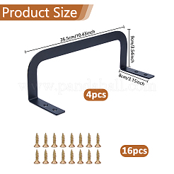 Холоднокатаная сталь регулируемый держатель для матраса&nbsp;AJEW-WH0606-99A