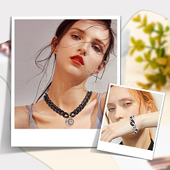 Наборы для самостоятельного изготовления цепочек-браслетов и ожерелий&nbsp;DIY-PH0009-27