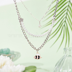 40шт 2 цвета легкие позолоченные подвески из сплава&nbsp;ENAM-DC0014-97