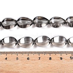 Стеклянные бусины с гальваническим покрытием &nbsp;EGLA-T028-01I