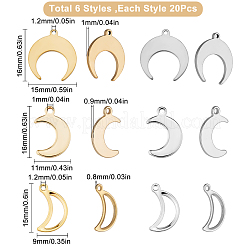 120 шт. 6 подвески из нержавеющей стали 304&nbsp;STAS-SC0004-01