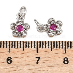 Латунные микро проложить кубического циркония подвески&nbsp;KK-H263-03P