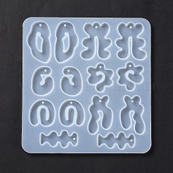 Силиконовые Молды для подвески своими руками неправильной Молды&nbsp;LS-DIY-F134-05C