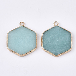 Натурального белого нефрита подвески&nbsp;G-S344-89D