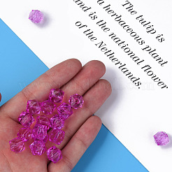 Прозрачные акриловые бусины&nbsp;MACR-S373-132-B11