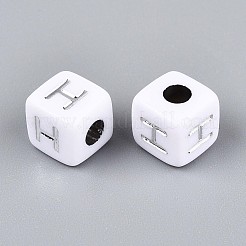 Непрозрачные акриловые бусины SACR-T035-03H