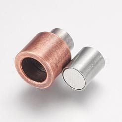 Магнитные застежки из нержавеющей стали 304 с клеевыми концами&nbsp;STAS-F124-03ARG