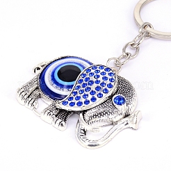 Брелок для ключей от сглаза&nbsp;KEYC-WH0017-03