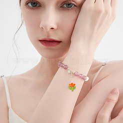 12шт ручной работы бусины лэмпворк&nbsp;LAMP-PA0001-03A