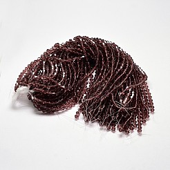 Прозрачные стеклянные бусины&nbsp;LS-EGLA-A039-T2mm-D05