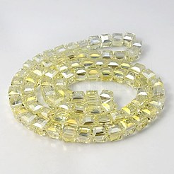 Гальванические стеклянные бусины&nbsp;EGLA-E006-3S