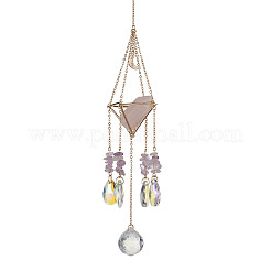 Украшение из латунного мешочка с подвеской&nbsp;HJEW-TA00088