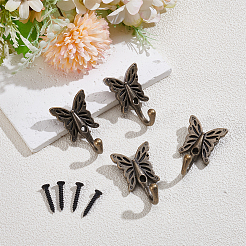 Вешалки для одежды из сплава&nbsp;AJEW-WH20072-63AB