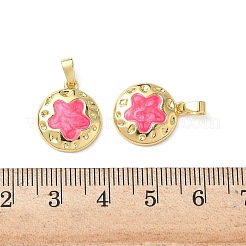 Латунь эмаль подвески&nbsp;KK-I371-30G-02