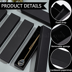 Картонные коробки ожерелья бумаги&nbsp;CON-WH0092-71