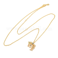 925 серебряная подвеска в виде созвездия с разноцветными кубическими цирконами&nbsp;STER-R009-01G-10