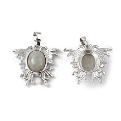 Природные подвески лабрадорита&nbsp;G-P498-03P-15